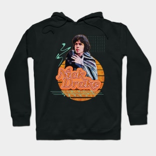 Nick drake \\ Retro Art Hoodie